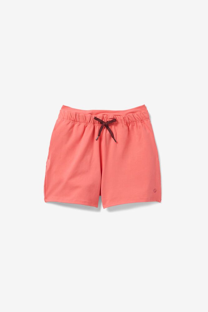 Fila Ready Set Cardio Orange Shorts Womens - NZ 91708-BPQK